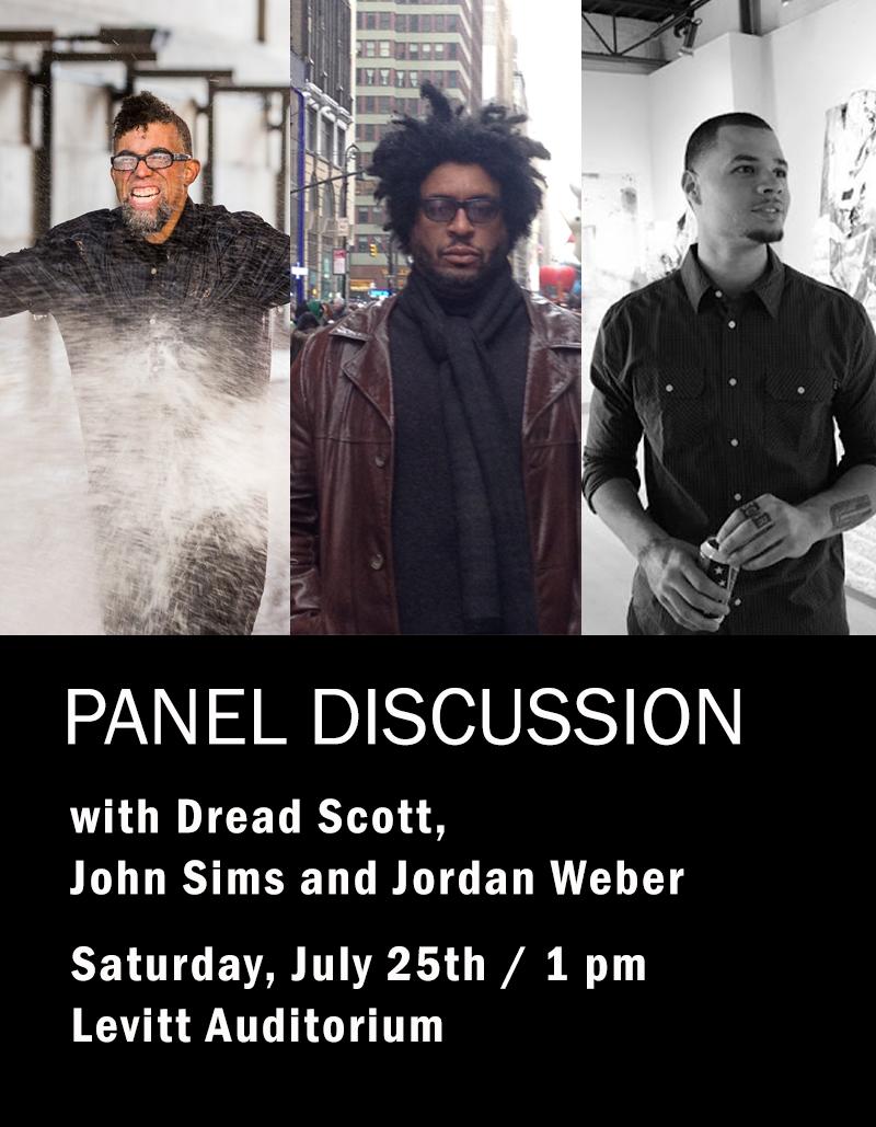 See y'all this Saturday 1 pm @ <a href="/DMArtCenter/">DM Art Center</a> for panel discussion with <a href="/DreadScottArt/">Dread Scott</a> myself and John Sims.