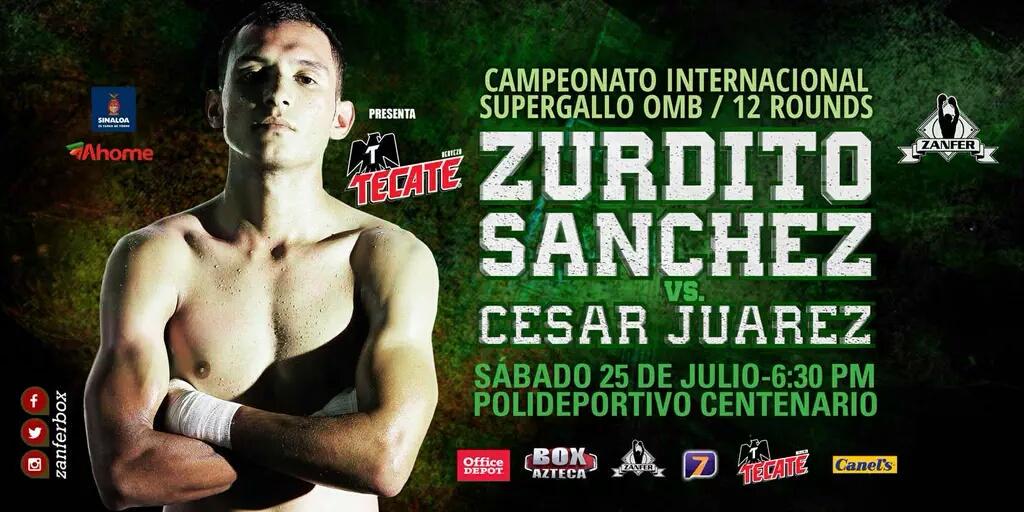 Regresa este sábado Zurdito Sánchez en Los Mochis, Sinaloa.
