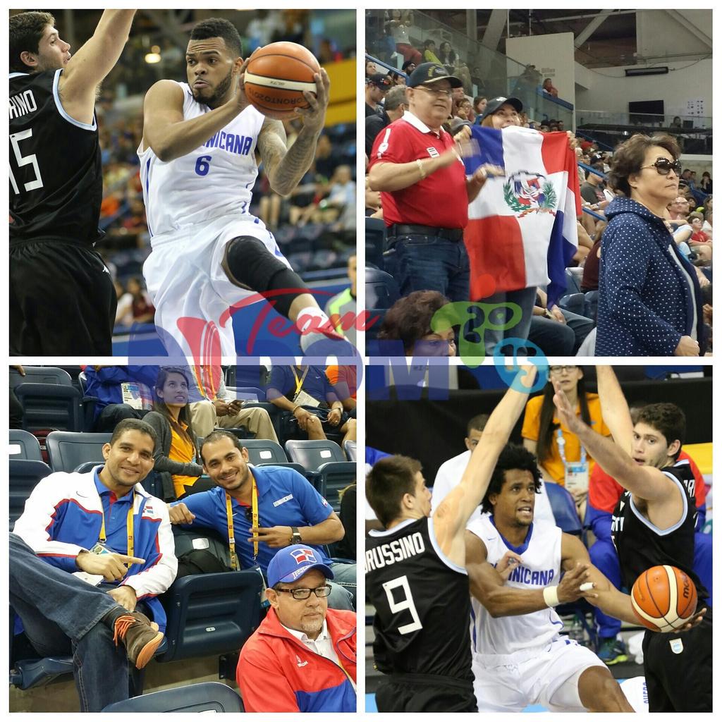 TeamDomDR's tweet photo. Dominicana vs Argentina #TeamDOM #TeamDomTO2015 #Toronto2015 @COLIMDO http://t.co/JSRg8JNHAb