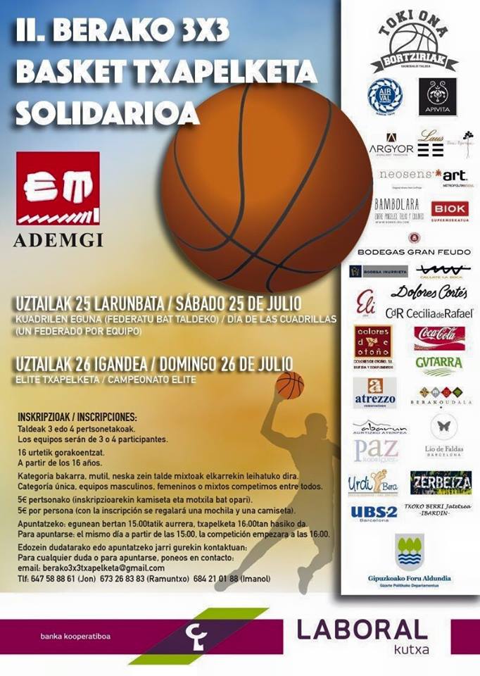 berako3x3's tweet photo. GAINEAN DAUKAGU!!!!!! ETORRI ASTEBURU HONTAN GUREKIN GOZATZERA!!! #NIGHTMAREBASKETBALL #ZEGOGUK!!! http://t.co/Mh0jKunX1A
