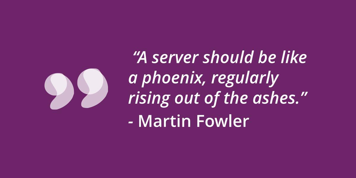 thoughtworks's tweet image. Is your server ready to rise like a Phoenix? by @staritzah #ContinuousDelivery #DevOps thght.works/1gPuhhP