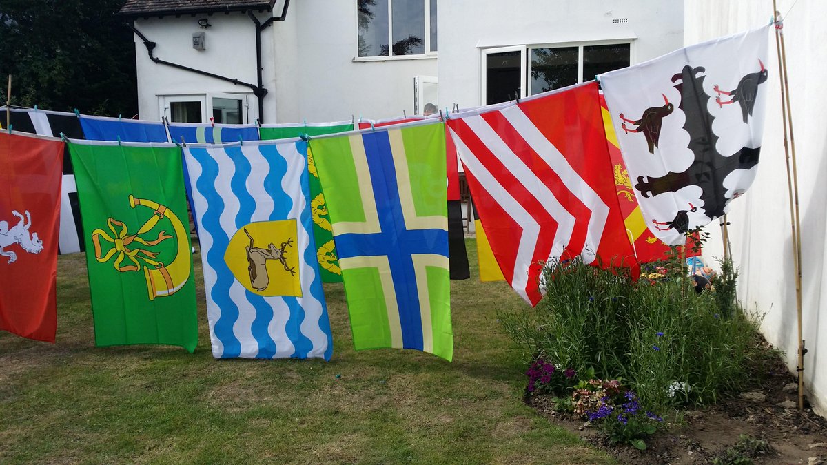 Historic County Flags Day, July 23rd, 2015