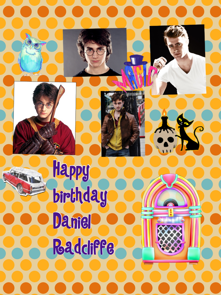 Happy birthday Daniel Radcliffe 