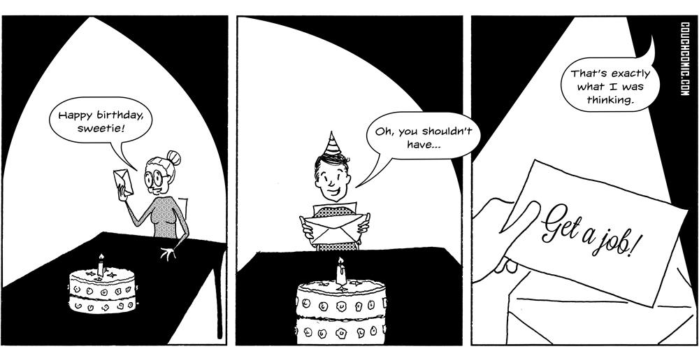 AlmondKotra's tweet photo. I've never held grandma conversations well @CouchComic http://t.co/vEVMnRMtVV