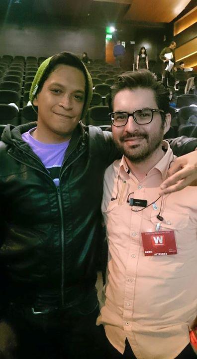 claudiomorgan's tweet photo. Aquí con el famoso @Mox en #webcongres #wlima via Facebook http://t.co/aDaLMrLvhE http://t.co/ScV43HLsLU