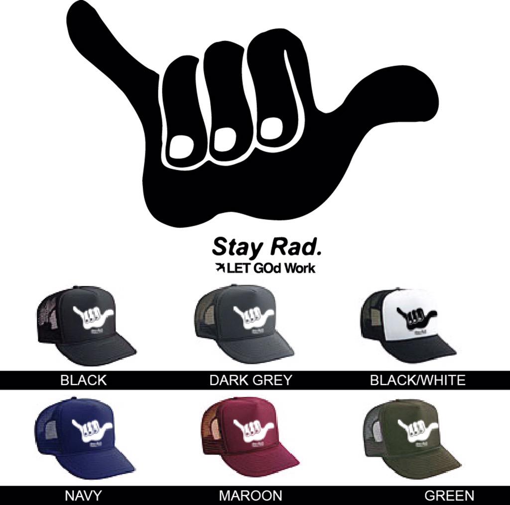 LETGOdwork's tweet image. Stay Rad Trucker Hats available at LETGODWORK.com right now. #letgodwork #summer #rad