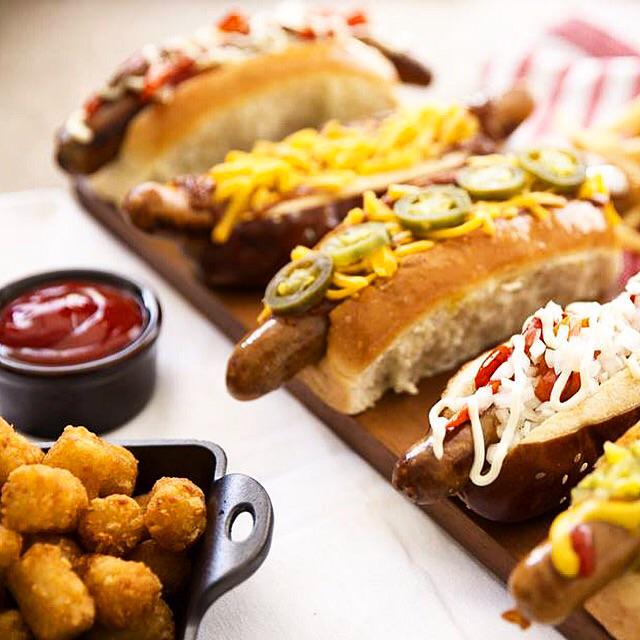 It's the most wonderful day of the year! Come see us down at <a href="/FarmersMarketLA/">Farmers Market, LA</a>! #NationalHotDogDay