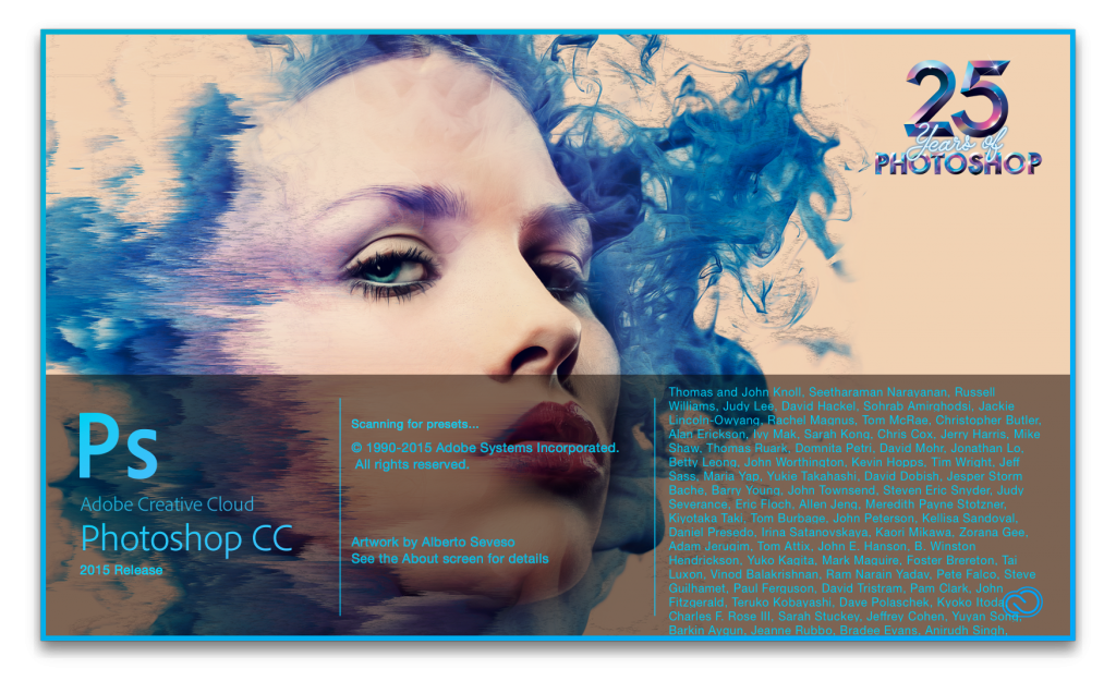 venkystudios's tweet photo. @Adobe #25yearsofphotoshop <3 @Photoshop 2015 http://t.co/bPYcvrTVOk