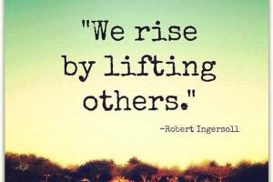 nmoldenh's tweet photo. Who will you lift up today? #tobeapartner #growingtogether http://t.co/jazuBywAC9