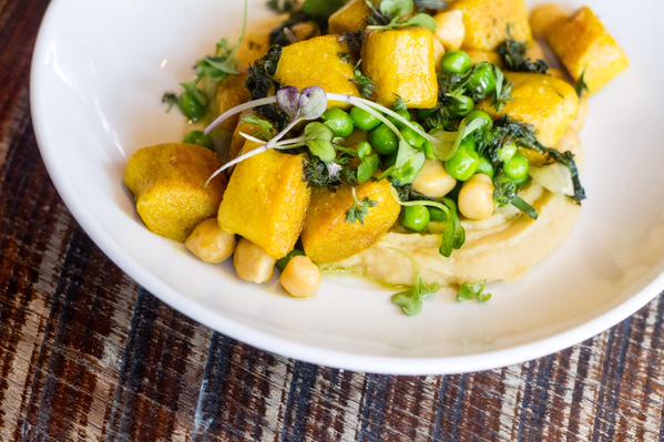 .<a href="/room11dc/">Room 11</a> presents CARAMELIZED TURMERIC POTATO GNOCCHI! On the PM menu. Try this delicious dish today! #11thStreetDC