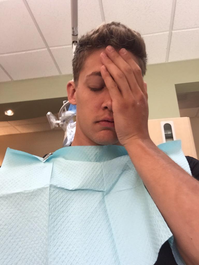 Note to self: NEVER ever again try to be Mr. Tough Guy at the dentist and turn down anesthetic.