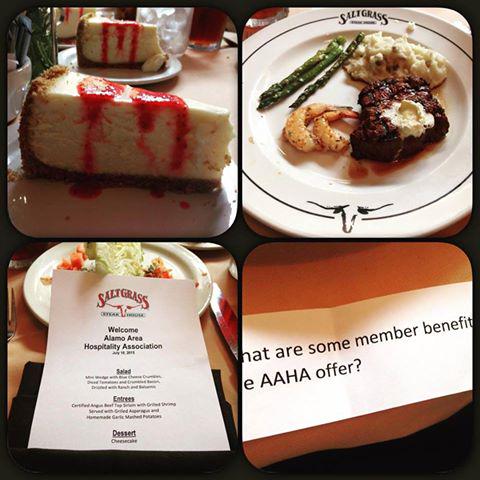antonianawards's tweet photo. Amazing luncheon! Thank you Saltgrass Steak House Riverwalk! http://t.co/5kjBLoW1Hz