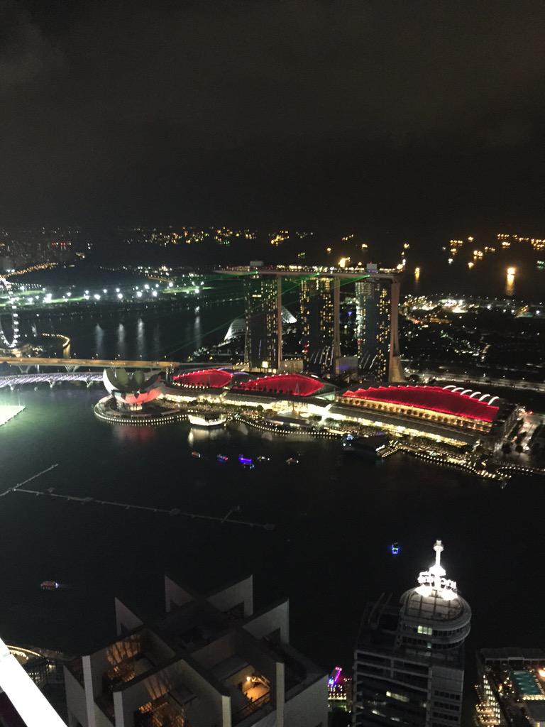 BenFletch's tweet image. Tonight&apos;s view. Then there was dancing. #mitreap