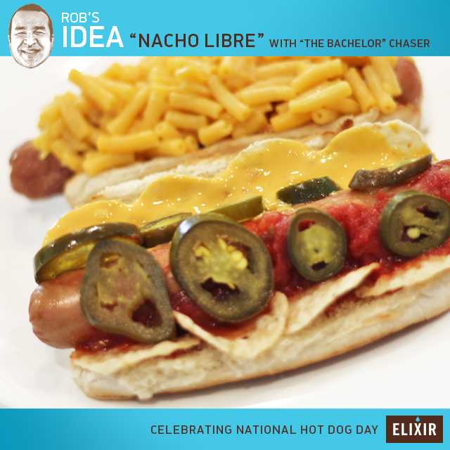elixirmktg's tweet photo. Need some inspiration for dinner tonight?
#NationalHotDogDay #Agencylife #Adlife #Workhardeatlots #Elixirmarketing http://t.co/Pl1T3fB5gC
