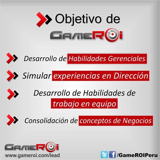 GameROIPeru's tweet photo. ¿Qué objetivo tiene #GameROI? Descubre más del juego de negocios top de Latinoamérica: http://t.co/a9LkAW3u4g http://t.co/Y1kkTBPaQX