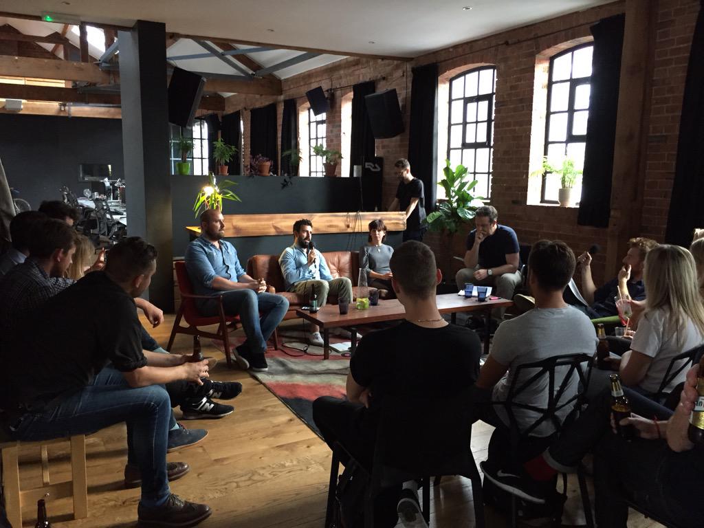 residentadvisor's tweet photo. #RAroundtable underway at HQ. Tonight's topic focuses on brands and electronic music featuring industry leaders. http://t.co/ZiBJLO9Bv0