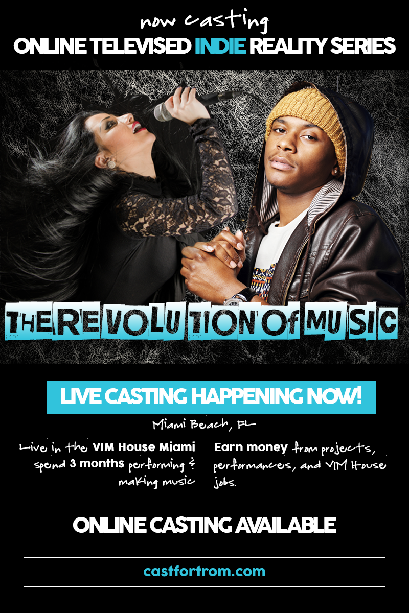 TROMSERIES's tweet photo. #PSA Stay Tuned for Episode 1 of #TheRevolutionOfMusic Reality series. #IndieArtists #AllGenres Cast NOW! http://t.co/4h7u2V1nCG