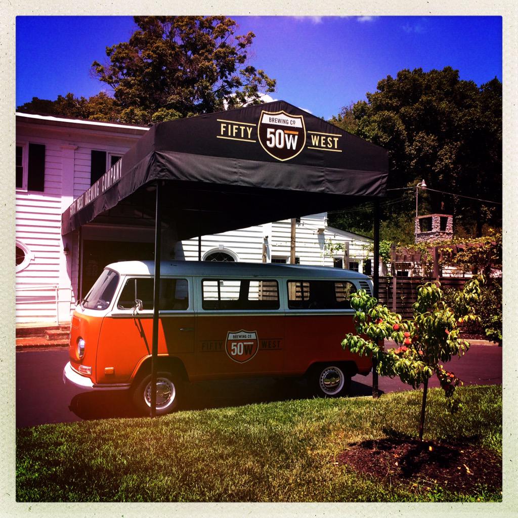 Thanks 50 West!  True experiential brewery. Great job! @50westbrewing #NewCoCincy