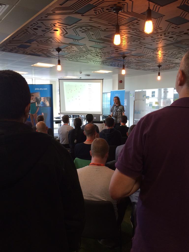 cabdesigns's tweet image. @mackstar rocking the tech radar at #LeedsTechHub