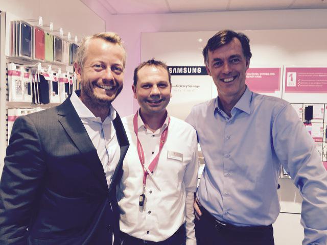 Danke an alle Kollegen für tollen #MagentaService - heute in Callcenter und Shops live erlebt! #telekomwall