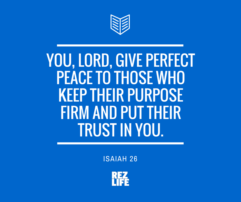 RezilientLife's tweet photo. "You, Lord, give perfect peace.... Trust in the Lord forever; he will always protect us."
Isaiah 26:3-4 http://t.co/0LvKqzthXV