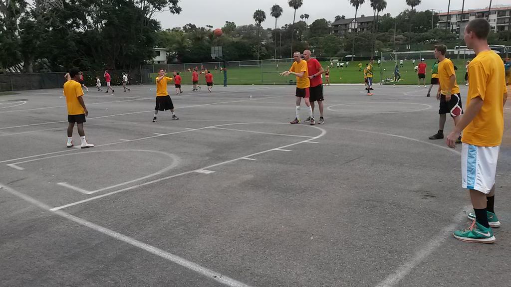 Goeie training van de Belgische Basketbalploeg #Sporza #LA2015