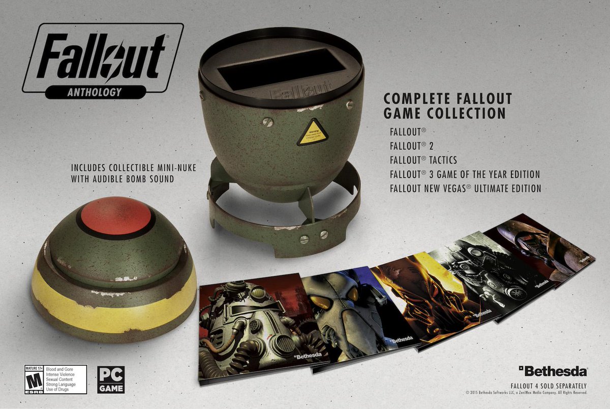 Fallout Anthology releases on Sept 29 in NA & Oct 2 across Europe bit.ly/1Mqn1WL