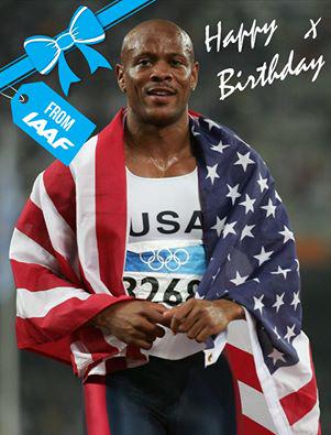 IAAF World Athletics Club Happy Birthday to Olympic & World Champion Maurice Greene 