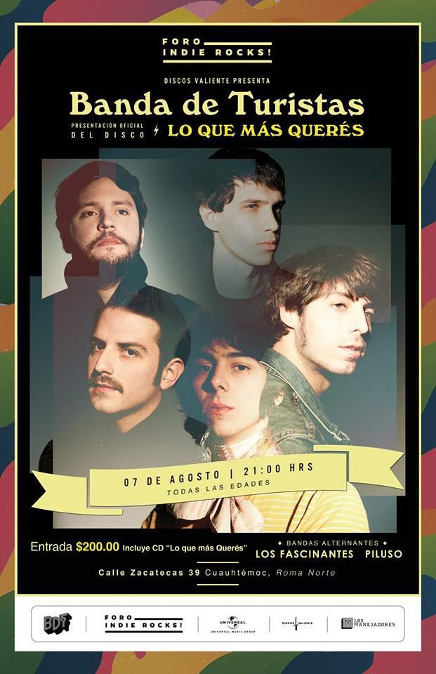 LADecadentes's tweet photo. iEy! Nuestros amigos de @bandadeturistas están en #México y tienen show este 7 de #Agosto cáiganle carnalitos! http://t.co/oupA7TFQrQ