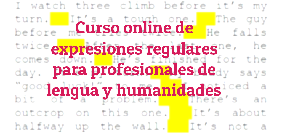coLenguando's tweet photo. Curso online de regex para traductores, editores, correctores... Empezamos el 3 de agosto #xl8 http://t.co/e5H0otu1by http://t.co/4VrLoZPm9K