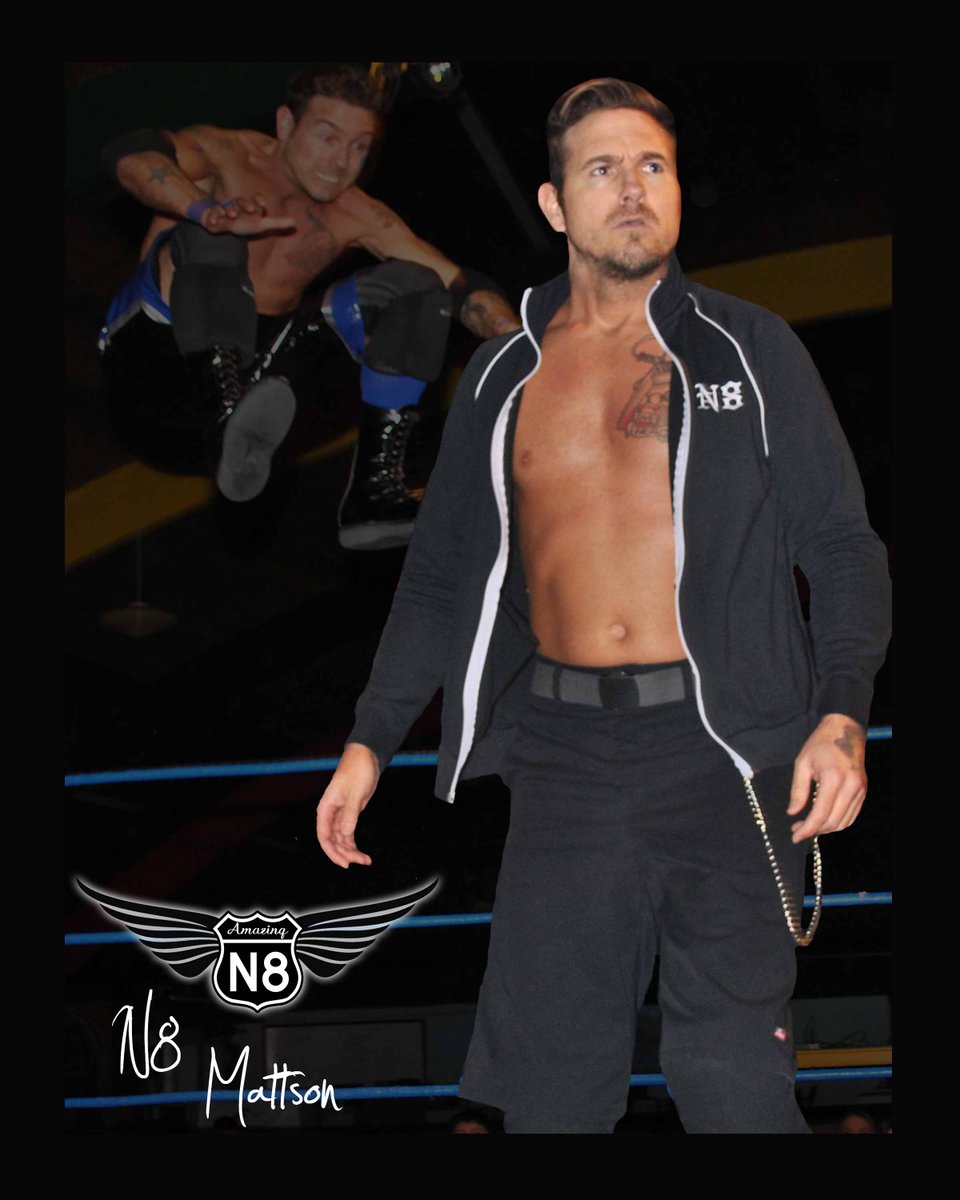 Promo pic we designed for Indy Wrestler <a href="/AmazingN8/">N8 Mattson</a> visit us on facebook facebook.com/prowrestlingde… to see more designs