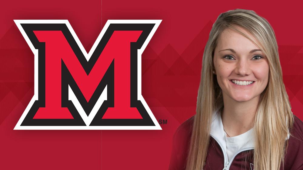 MiamiRedHawks's tweet photo. Please welcome @CassieTysarczyk as a new assistant coach for @MiamiOH_SB! http://t.co/FIr79thEVO #GraduatingChampions http://t.co/fICVV190PX