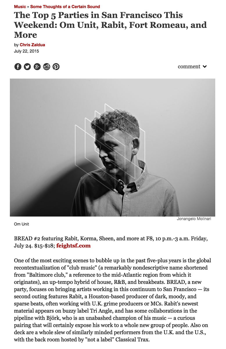 breadsf's tweet photo. thx @SFWeekly for calling #bread2 one of the wknd's top parties! @RabitMusic @ssheenmachine @classical_trax @Korma__ http://t.co/ymgcPjVjEz