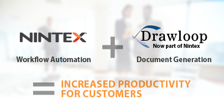 Nintex's tweet photo. New release of #Nintex @drawloop document generation for @salesforce @appexchange - http://t.co/vhmMTPL7Vb http://t.co/4xZVSLBAqi