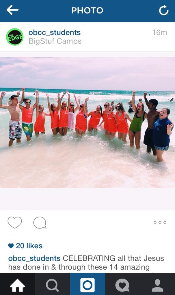 obcc_students's tweet photo. WE ARE GOING CRAZY BC 14 STUDENTS WERE BAPTIZED TODAY!!! http://t.co/DmpMLkS3AU