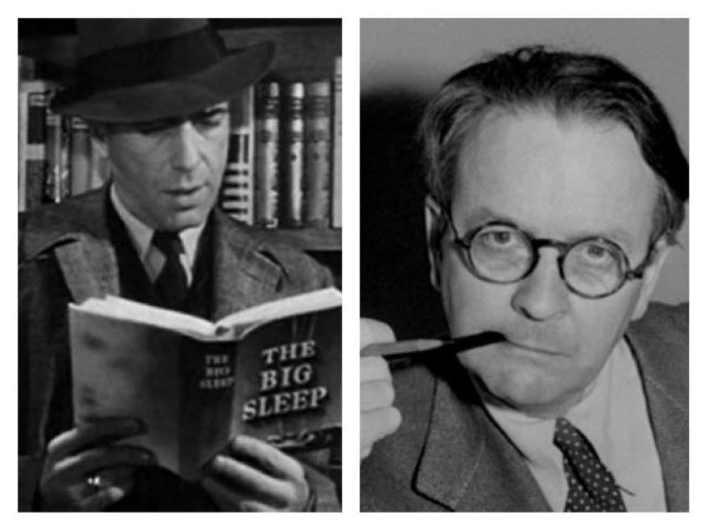 HumphreyBogart's tweet image. The great Raymond Chandler was born on this day in 1888. 6 of his 7 novels became films, starting with The Big Sleep.