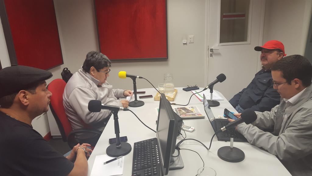 Nos visitan el Ing. Genaro Cristaldo y el Ing. Ariel Martínez, directores de Obras y de Vialidad de <a href="/AsuncionMuni/">Municipalidad de Asunción</a>