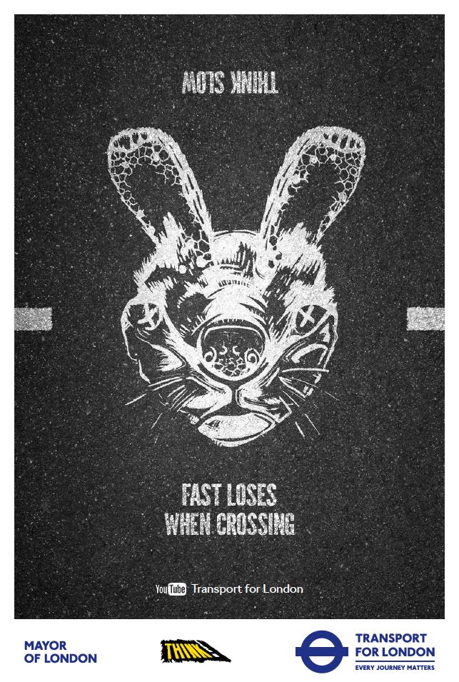 junaidrahmon2's tweet image. "@TfL: ���� #ThinkSlow when crossing #HareAndTortoise http://t.co/C20NYPed8S"