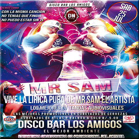 Este Sábado 25 de julio <a href="/MRSAM507/">@MR.SAM507</a> en #chitre