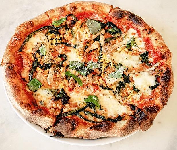 hey_peachy's tweet photo. Join us for the PCC : poblanos, corn + chicken! #BurlON #pizza #pie #chefcrystal #loveandpizza #heypeachy http://t.co/DviYKLcjhB