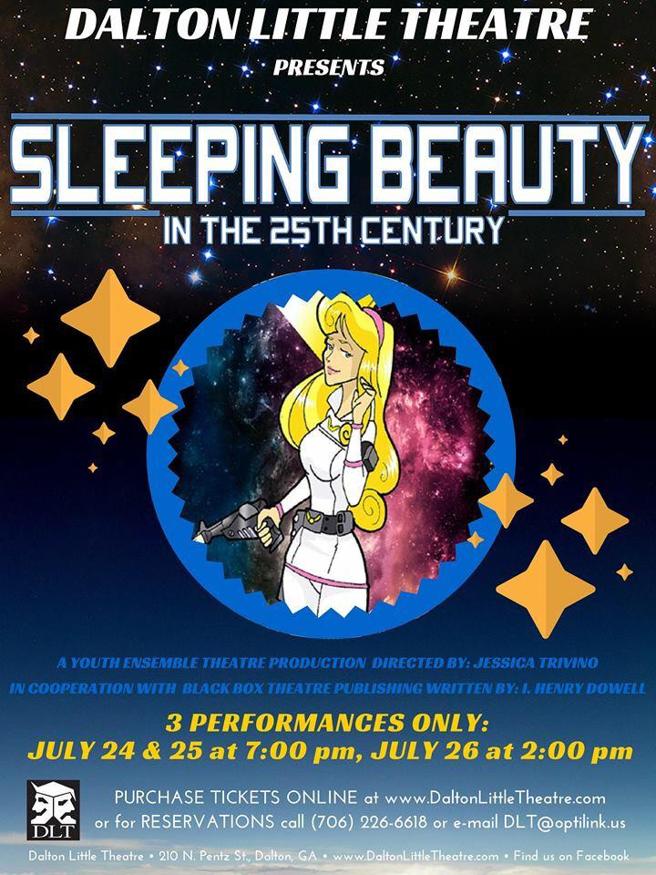 DLTStage's tweet photo. Don't miss our Youth Ensemble #Theatre production of Sleeping Beauty in the 25th Century! This weekend only! http://t.co/JbIueODhBx