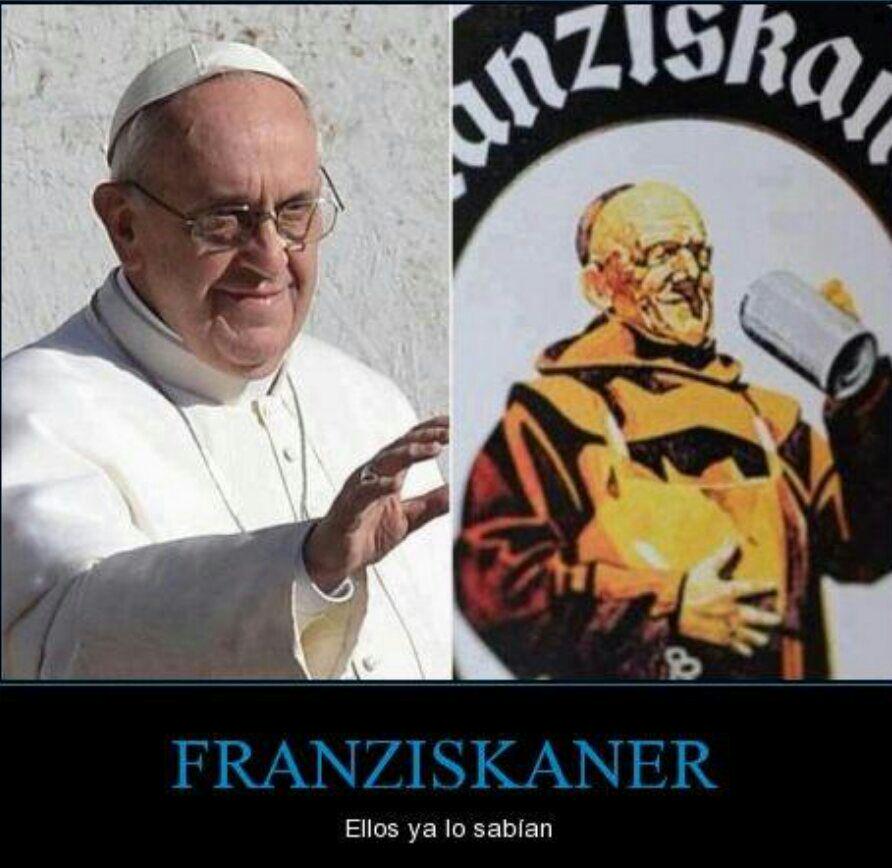 StuttgartB's tweet photo. Todo unos visionarios..
#Franziskaner #papafrancesco #stuttgart #Bierhaus http://t.co/hF6w1fdCYU