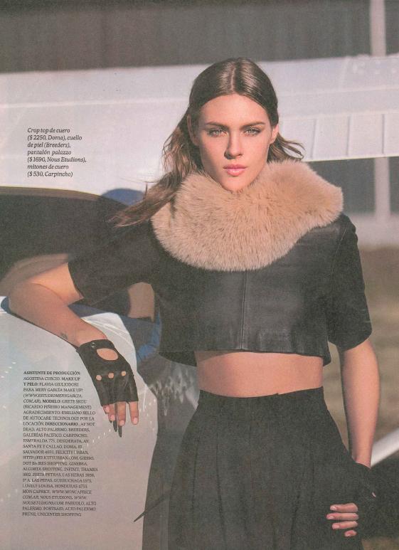 #Press Editorial "De Alto Vuelo" para la revista <a href="/lanacioncom/">La Nación</a> / Crop Top DØMA Style #5899