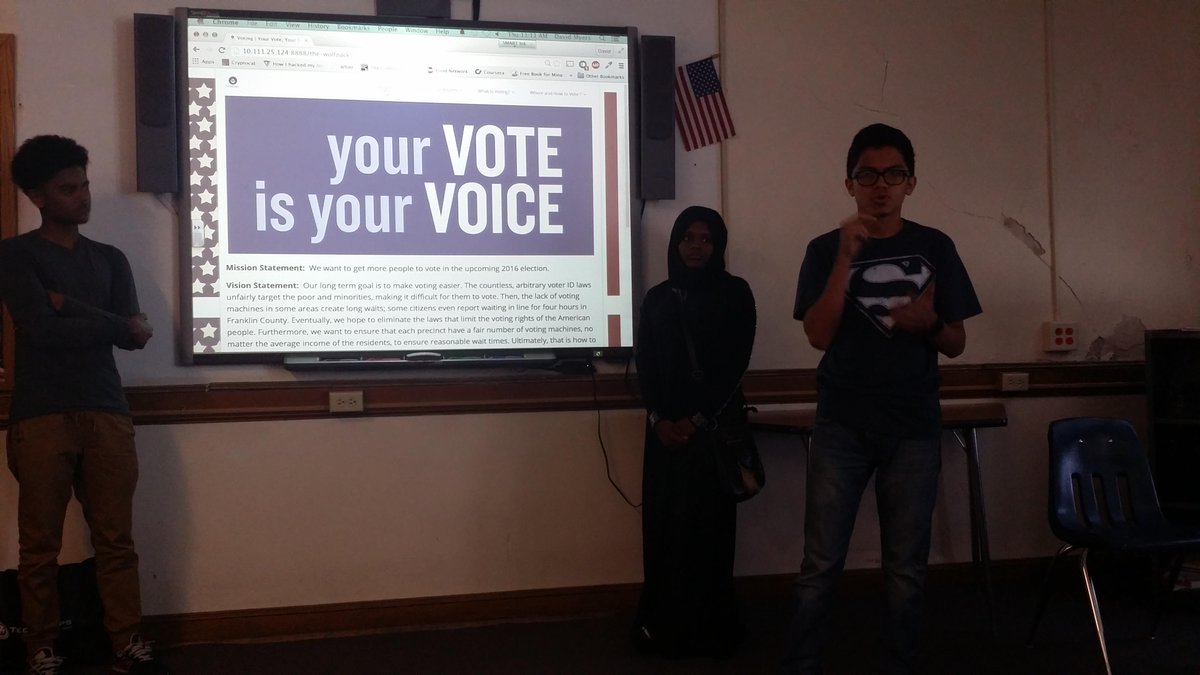 lisachambers's tweet image. web development and presentation skills - nailed it!  These kids are impressive! #StudentWEBCORPS @techcorps_org