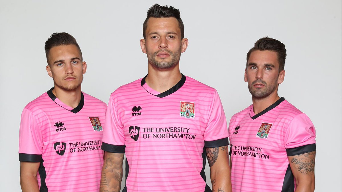 ntfc's tweet photo. And the away kit, 10% of sales will go to the @CoppaFeelPeople breast cancer charity http://t.co/EPPnqwdwr7