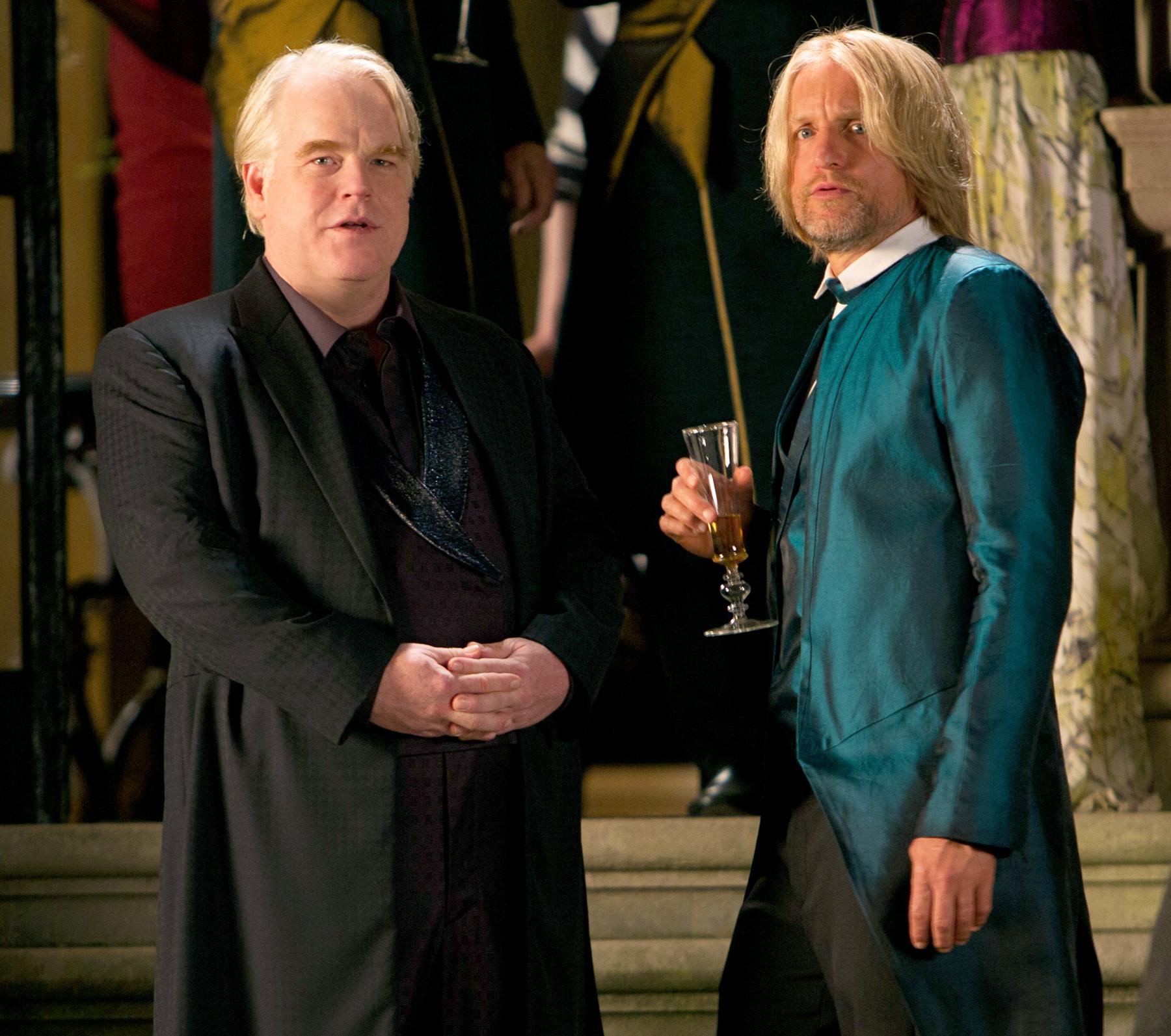 A very special Happy Birthday to our Haymitch, Woody Harrelson and Plutarch, Philip Seymour Hoffman (rest easy).  