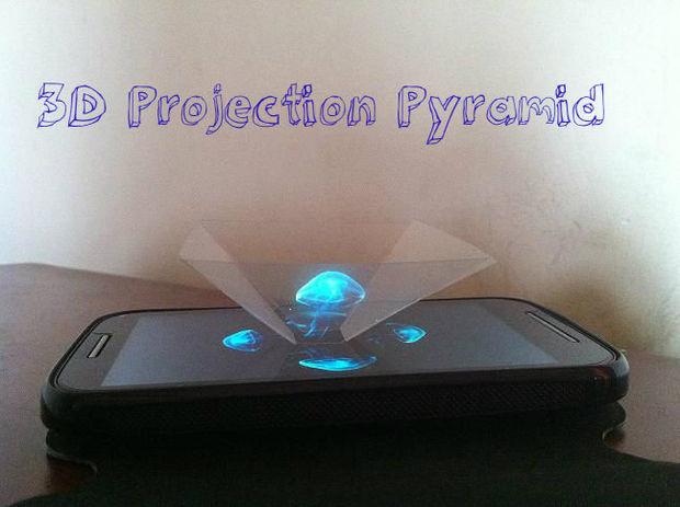 instructables's tweet photo. It only takes 10 minutes &amp; a clear plastic sheet to make this amazing 3D Projection Pyramid.

http://t.co/3rhrbV2L2x http://t.co/cB3TCeDhDE
