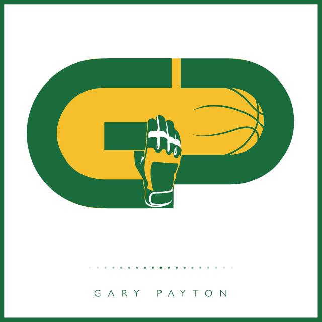  A custom logo and a Happy Birthday to HOFer \"The Glove\" Gary Payton!   