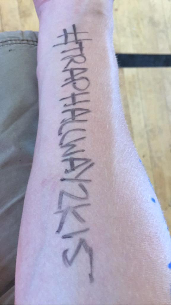 Way2K15's tweet photo. #TrapHallWay2K15 http://t.co/I8LIl8XazH