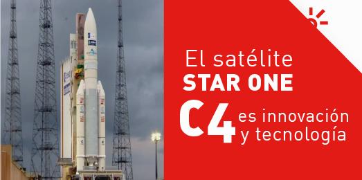 ClaroColombia's tweet photo. El satélite #StarOneC4 aumenta la cobertura de servicios de 📞, 📺, datos e internet en Colombia y la región. http://t.co/SYm0ndfibr